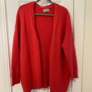 Bright Pink Cardigan - Urban Outfitters